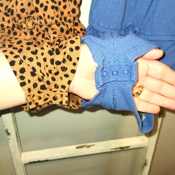 Old Navy 2pc Tank Top Romper Bundle 6-12 Months - Picture 6 of 8